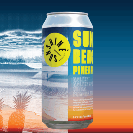 NEW RELEASE - SUNSET BEACH Pineapple IPA