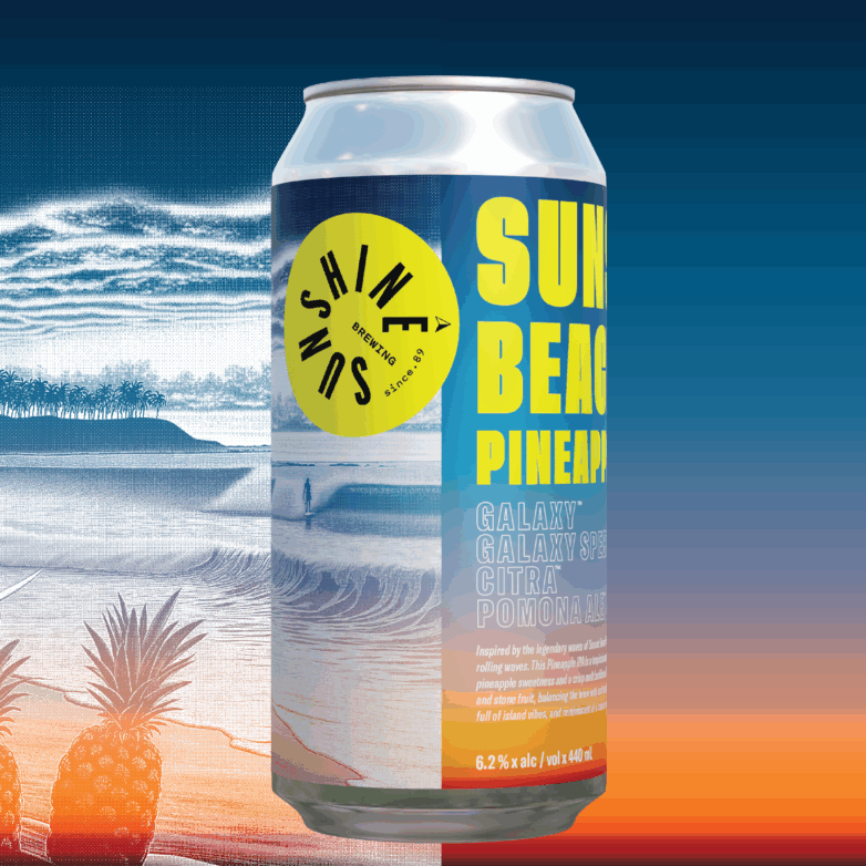 NEW RELEASE - SUNSET BEACH Pineapple IPA