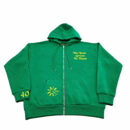 New Release - Premium Gisborne Green Zip up hoodie - $120