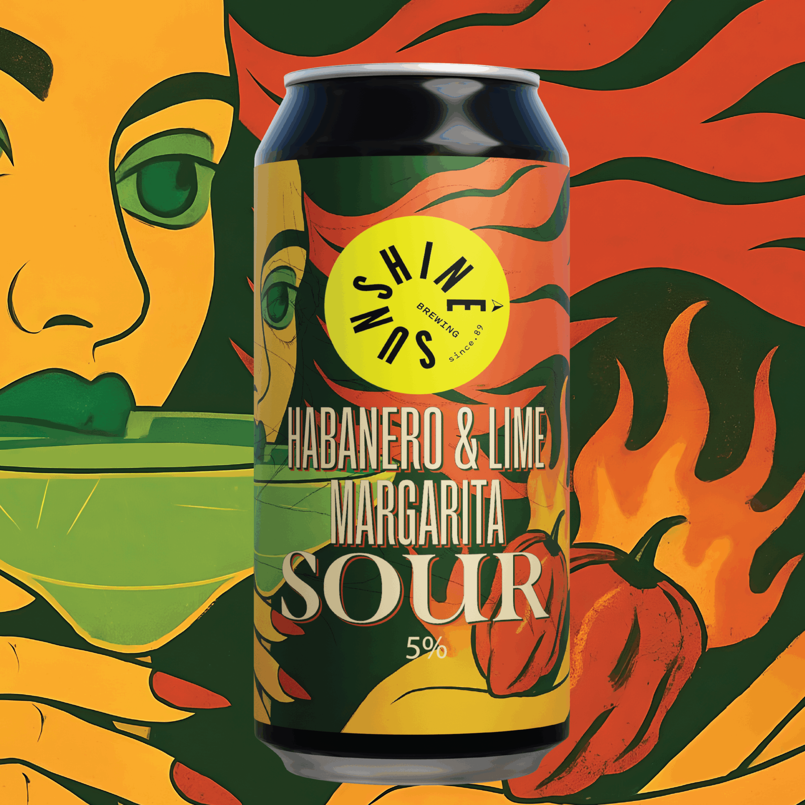 A NEW RELEASE - Habanero & Lime Margarita Sour 440mL