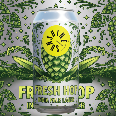 A NEW RELEASE - Fresh hop India Pale Lager 440mL